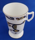 Vtg Royal Tara Ireland Bone China Celtic Book Of Kells Letter G Footed 6 Oz Cup