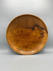 Lanny Lyell Madrone Burl Turned Wood Bowl 12-3 4  X 2-1 2  Signed Eureka Ca