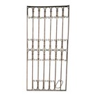 Antique Victorian Iron Gate Window Garden Fence Architectural Salvage Door  333