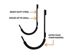 4 X Storage Wall Mount Rack Holder Sup Paddleboard Surfboard Wakeboard Snowboard