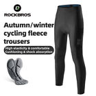Rockbros Cycling Pants Thermal Fleece Winter Padded Bicycle Tights Bike Trousers