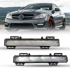 Clear Led Fog Lights For 2012-2016 Mercedes Benz Slk250 slk300 slk350