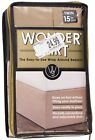 Wonderskirt Wrap-around Twin Bedskirt Taupe Brown 15  Drop 38  X 74  Levinsohn