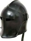 Medieval Barbuta Knight Templar Crusader Armour Helmet Roman Spartan Black