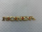 Rear Trunk Emblem 01-17 Gl1800 Goldwing Oem Genuine Honda Badge  gold 