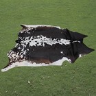 100  Real Natural Area Cow Hair On Cowhide Skin Floor Rug Carpet 60 x61   Cc1407