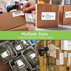 3 1 3  X 4  Self-adhesive Matte Labels - 6 Per Sheet Laser inkjet Compatible Us