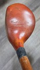 Antique Vintage Wright   Ditson St  Andrews Hickory Wood Shaft Golf Club Driver