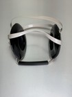 Cliff Keen E58 Signature Wrestling Headgear - Black   White Straps - One Size