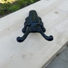 Vintage Cast Iron Black Cricket Boot Jack  beetle  Boot Puller   Doorstop Wilton