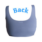 Victoria s Secret Pink Relay Longline Sports Bra - Dusty Iris - Blue - Small