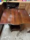 Antique Drop Lead Tea Cart From 1960   s