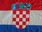 Flag - Banner - Fahne - Drapeau - Military - Croatia - Original Wartime