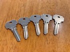 5x Dexter De6 Key Blanks No 67 For 5 Pin Dexter Locks Usa Made By Hillman