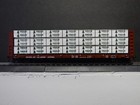 Solid Wood Wrapped Lumber Load For Ho Scale 60 Foot Bulkhead Flat Car