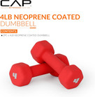 Cap Neoprene Coated Dumbbell Weights   Single  Pair Or Set