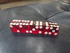 Sands Casino Las Vegas Dice Set  vintage   5pcs   flawless 