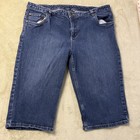 Woolrich Bermuda Womens 16 Blue Jean Shorts 36x15