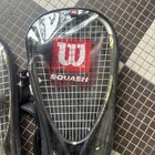 Wilson Hyper Hammer 145 Carbon Squash Racket Lot Of 2 Need New Handles