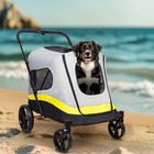 Portable Pet Stroller Dog Cat Cage Jogger Travel Folding Carrier Rainproof Cover