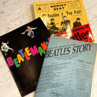 Beatles Ephemera Lot - Mersey Beat  Marvel Beatles Story   Beatlemania Program