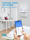 Midea Maw12hv1cwt 12 000 Btu Cooling Inverter Window Air Conditioner  white -new