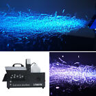 Rgb Led Snow Machine Dj Snowflake Machine Stage Snow Maker With Remote 1500w Us