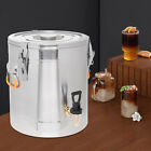 5 28gal 304-ss Insulated Beverage Dispenser With Faucet  Sealed Bucket Milk Can