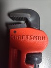Vintage Nos Sears Craftsman Made In Usa 10  Pipe Wrench Heavy Duty W tag 51651