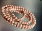 6 3mm Unique High Grade Natural Queen Conch Long Elastic Bracelet   Certified