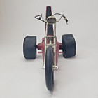 Vintage Cox Nitro Gas Powered  049 Glow Motor Red Metalflake Chopper Trike Model