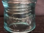 Vintage Antique Ice Blue Glass Insulator Am Tel   Tel Co  At t  