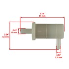 Fuel Filter For Kawasaki Ninja Zx-6r Zx6r Zx600 Zx 600 1998 1999 2000 2001
