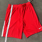 Nike Youth Unisex Red Sport Shorts Dri-fit Size Xl
