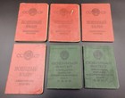 Ussr Russian Soviet Era Documents Military Id Card     5a