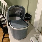 Uppababy Vista V2 Stroller Bassinet Gregory Blue grey With Carrying Case