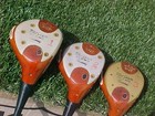 Macgregor Tourney Mt Eye-o-matic M75w Persimmon Golf Clubs Woods Set Driver 2 3