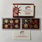 Lot Of 4 United States Mint Silver Proof Set 2005 - 2008 With Ogp Boxes   Coa
