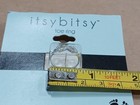 Vintage Itsy Bitsy Eternity Toe Ring - Sterling Silver - One Size - New With Tag