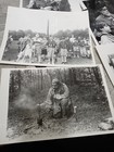 Vtg 1960s Camp  Boy Scouts Of America Camping Group Photo Bsa Picture