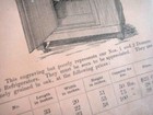 1890 Antique Victorian Refrigerator Orig adv Prices 2p Catalog Boston Ice Box