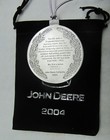  9 In Series -- 2004 John Deere Pewter Christmas Ornament -- Gp Tractor