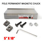 Rectangular Permanent Magnetic Chuck High Precision 5 x10  For Grinding Machine