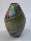4    Vintage 1986 Art Glass Studio Perfume Bottle Signed  l12 