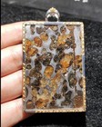 Sericho Pallasite Meteorite Pendant Olive Iron Meteorite - From Kenya Necklace