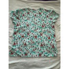 Festive Holiday Reindeer   Owl Scrub Top
