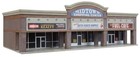 Walthers Cornerstone   N Scale   Modern Shopping Center I   Kit   933-3891