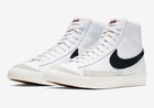 Nike Blazer Mid  77 Vintage Vntg White Black Sail Bq6806-100 Sz 14 Men s
