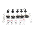 5x 12v Spst Solid Metal Toggle Switch On off Single Pole For Marine   Automotive