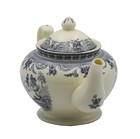 Antique Vintage Style Porcelain Teapot 3-4 Cup English Victorian Style Horse 